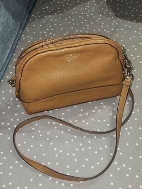 Coach F76673 Dome Crossbody Bag

 in the "Light Saddle" 